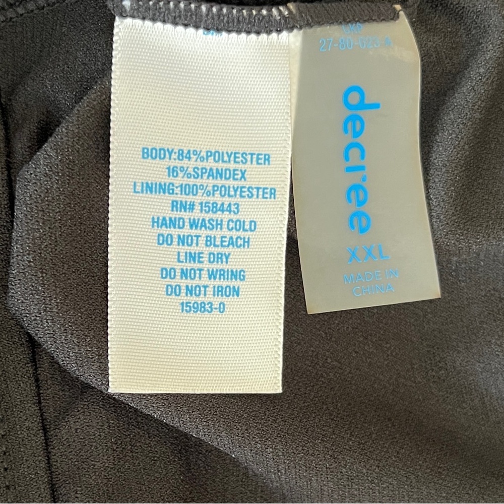 NWT Decree one piece swimsuit - Picture 5 of 6